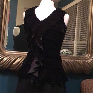 WDNY black velvet top